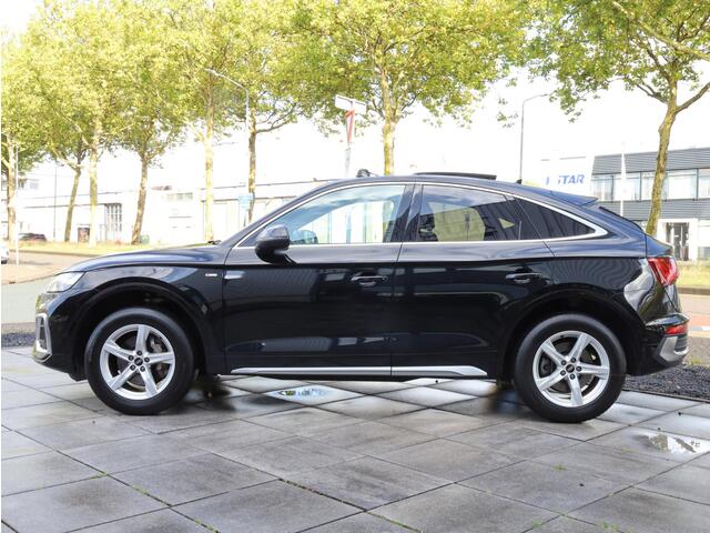 Audi Q5 Sportback 45 TFSI quattro 2x S-Line 265PK | Panodak | Vol Leer | 360° | B&O | Standkachel | Virtual | Memory | Matrix LED |