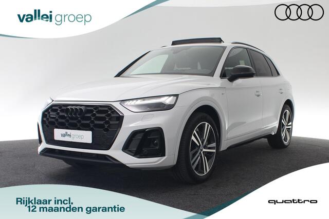 Audi Q5 55 TFSI e 367 pk S-tronic quattro S edition | Panoramadak | Trekhaak | Matrix LED koplampen | B&O sound | Luchtvering | Achteruitrijcamera | Standkachel | 21 inch