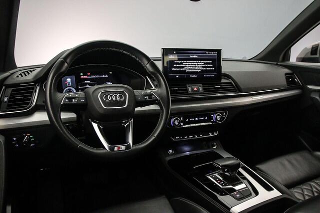 Audi Q5 50 TFSI e quattro S Edition | Trekhaak | Luchtvering | Leder | Oled | City | Parking | Tour | Matrix | ACC | 360 Camera | 360Cam |