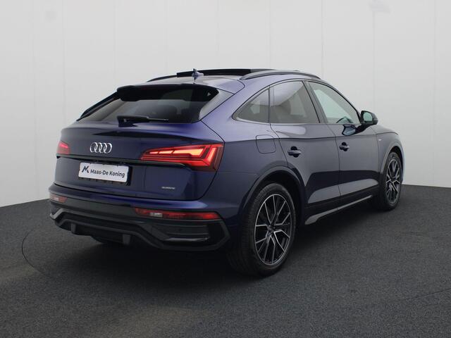 Audi Q5 Sportback 50 TFSIe 220kW/299PK S Line · Panoramadak · Camera · Luchtvering · Trekhaak ·