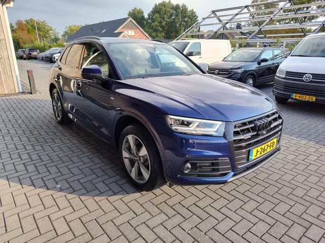 Audi Q5 40 TDI 190pk quattro Sport S Line Edition Standkachel Camera Stoelverwarming Navigatie