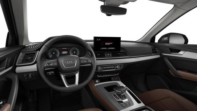 Audi Q5 50 TFSI e Advanced edition Design selection - Privacy glas - Multifunctioneel stuur plus - Zonwering achter - Elektrische verstelbare stoelen - Adaptive Cruise Control - Parkeerassistent - Lichtpakket 2 -