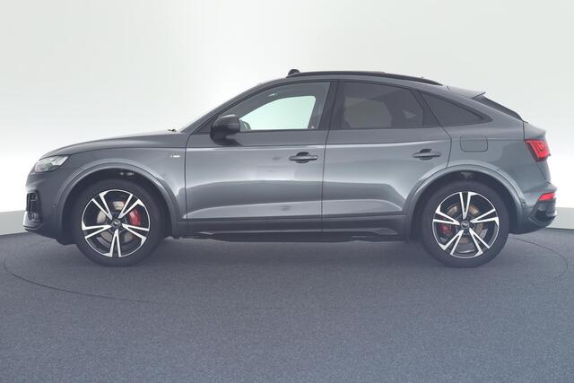 Audi Q5 Sportback 50 TFSI e 299pk 2x S-Line Black Edition Luchtvering Head-Up 360Camera Keyless Massage Navigatie