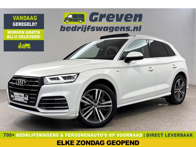Audi Q5 55 TFSI e Quattro 367PK S-line | Pano | Virtual | Carplay | Trekh. | Luchtvering | Keyless | Stoelverw. | Schakelflippers