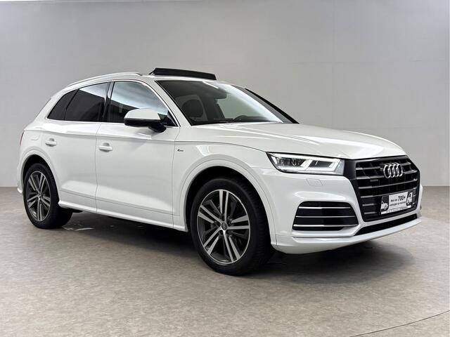 Audi Q5 55 TFSI e Quattro 367PK S-line | Pano | Virtual | Carplay | Trekh. | Luchtvering | Keyless | Stoelverw. | Schakelflippers
