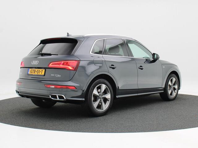 Audi Q5 55 TFSi e 367 Pk Automaat quattro S-Line | Adaptive Cruise | Climate Control | Stoelverwarming | Bluetooth | Navigatie | Camera | Keyless | 19 inch | 83.456 km!!