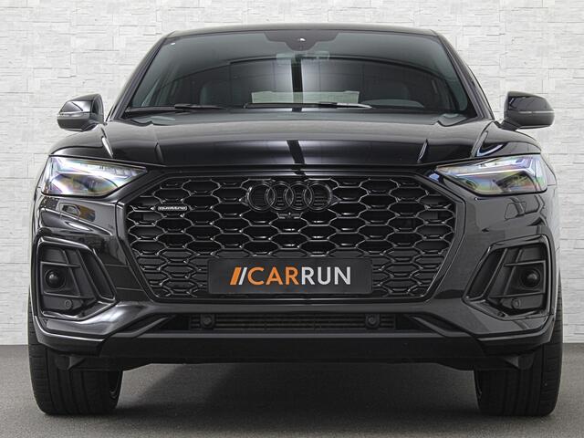 Audi Q5 Sportback 40 TFSI Benzine S-Line | ACC | Sfeerverlichting | Keyless-Entry | Matrix-LED | Virtual-Cockpit | Tour-Pakket | Black-Optic | Camera | Beker-Clima | 3-Zone Clima | Draadloos Laden | Zonwering | 6 mnd. BOVAG Garantie |