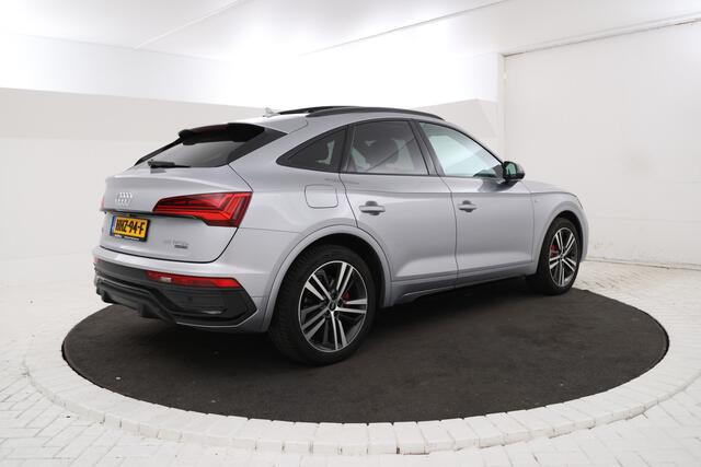 Audi Q5 Sportback 55 TFSI e S edition Electrische trekhaak, Apple carplay / Android auto, Panorama dak, S line!