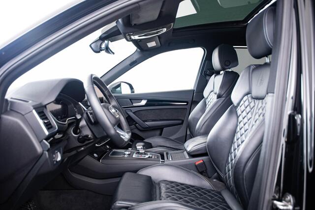 Audi Q5 55 TFSI e quattro Competition S-Line - Panoramadak - B&O - Achterbank plus - Parkeerhulp plus - Buitenspiegels, elektrisch inklapbaar - Interieurvoorverwarming - Zonwering achterportierruiten - Multifunctioneel stuur plus -