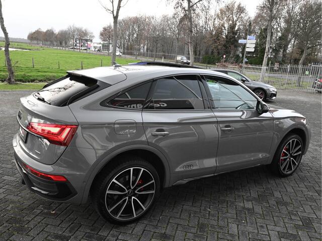 Audi Q5 Sportback 40TDI 204PK Quattro S-Line Pano B&O Matrix-LED Tr.haak Leder ACC Lane Ass 360-cam VOL!!