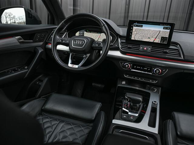 Audi Q5 Sportback 50 TFSI e S edition · Adaptive Cruise · Memory Seats · Bang & Olufsen Sound · Stoelverwarming · Leder · Keyless · Panoramadak · 360 Camera · EL. Trekhaak