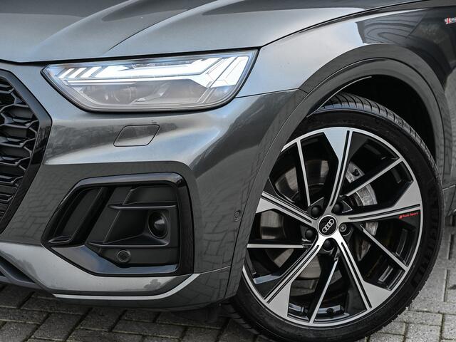 Audi Q5 Sportback 50 TFSI e S edition · Adaptive Cruise · Memory Seats · Bang & Olufsen Sound · Stoelverwarming · Leder · Keyless · Panoramadak · 360 Camera · EL. Trekhaak