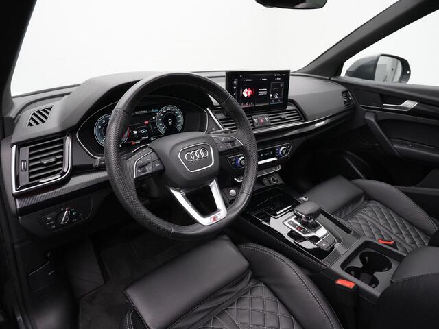 Audi Q5 Sportback 50 TFSI e 299 pk S-tronic S-Line | Panoramadak | Trekhaak | Luchtvering | Fijnnappa leder | Achteruitrijcamera