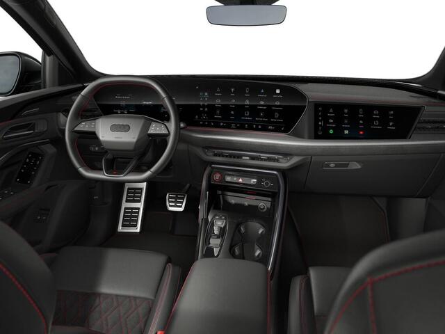 Audi Q5 e-hybrid quattro S edition Competition 367 PK · Tech Pro · 21" LM Velgen · MMi Experience pro · Glazen panoramadak · Sportstoelen met rode stiksels