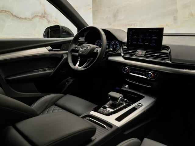 Audi Q5 50 TFSI e S Edition Competition, pano, tr.haak, Fijnnappa, 20", matrix-LED, ACC, keyless, privacy