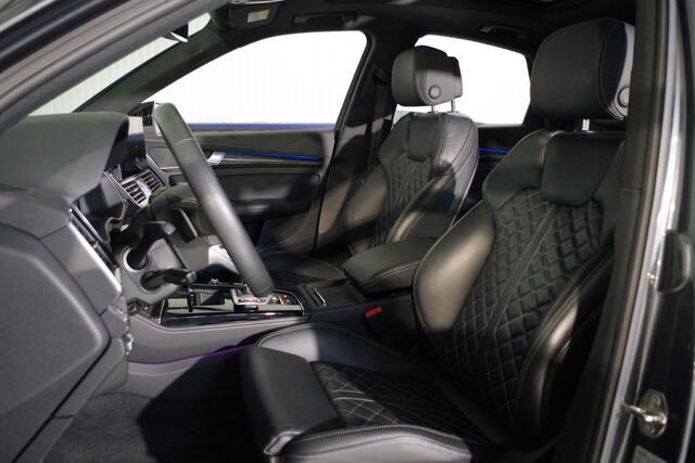 Audi Q5 Sportback 55 TFSI e 367 PK S-Line edition Competition PHEV, Luchtvering, Panoramadak, RS-Leder, Massage