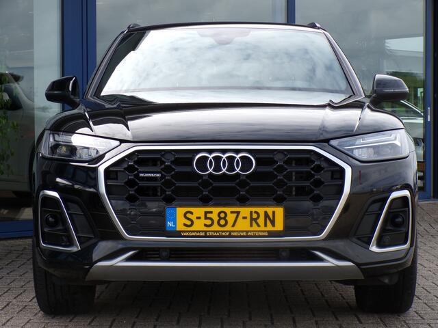 Audi Q5 55 TFSI e S edition Competition, Trekhaak / Luchtvering / Full LED / Sensoren + Camera / Carplay + Android Auto / Stoelverwarming / 20'' LMV