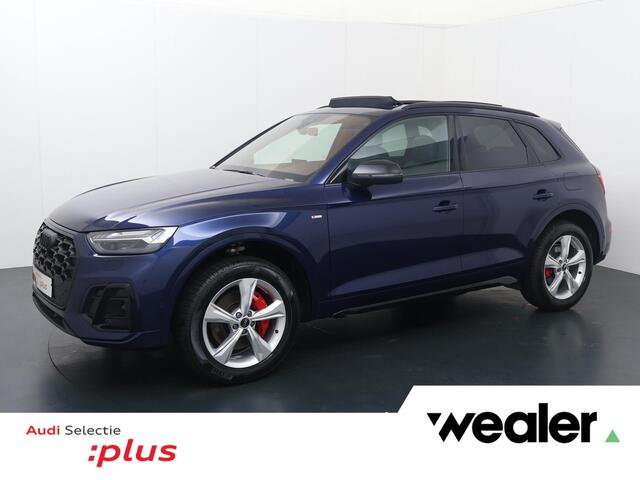 Audi Q5 55 TFSI e S edition Competition | 367 PK | SoH 95% | Trekhaak | Panoramadak | Matrix LED koplampen | S line | Adaptive cruise control |