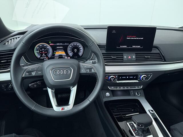 Audi Q5 55 TFSI e S edition Competition | 367 PK | SoH 95% | Trekhaak | Panoramadak | Matrix LED koplampen | S line | Adaptive cruise control |