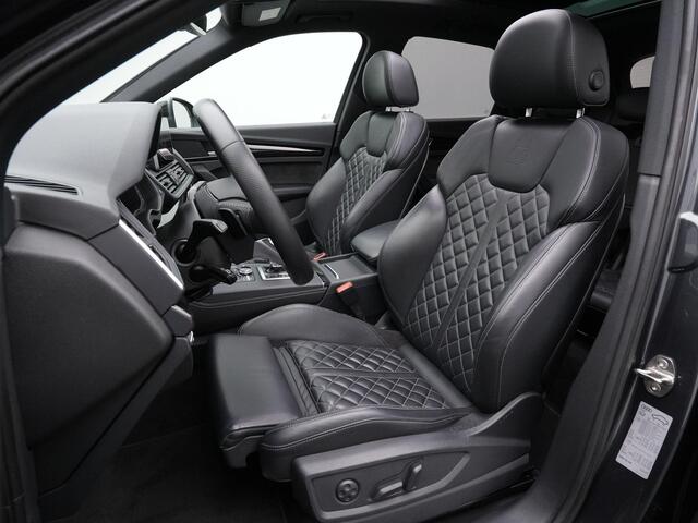 Audi Q5 2.0 TFSI 252 pk S-tronic quattro S-Line | Panoramadak | Trekhaak | Luchtvering | Leder | Matrix LED | Elektr. verstelbare voorstoelen