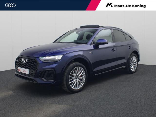 Audi Q5 Sportback 55 TFSIe 270kW/367PK S Line quattro · Panoramadak · Elektrische Trekhaak · Massage · Camera ·