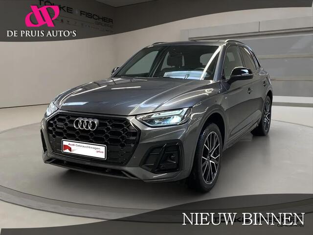 Audi Q5 50 TFSI e S edition Audi virtual cockpit 20 Inch Trekhaak Zwart optiek Pano Leer
