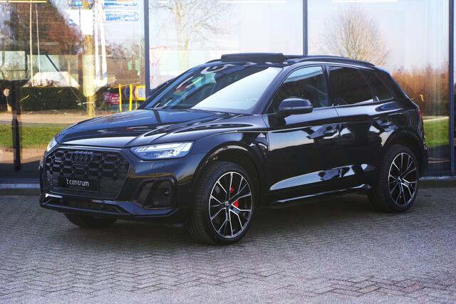 Audi Q5 50 TFSI e Quattro 300 PK S-Line Edition Competition, Panoramadak, RS-Leder, Adap. Cruise Control, 360 Camera, Memory, Winterpakket