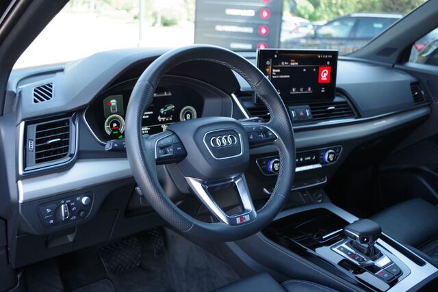Audi Q5 50 TFSI e Quattro 300 PK S-Line Edition Competition, Panoramadak, RS-Leder, Adap. Cruise Control, 360 Camera, Memory, Winterpakket