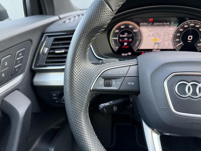 Audi Q5 Sportback 50 TFSI e S edition PHEV / 21 inch all season banden nieuw / Luchtvering / Schuif Kantel Dak / Stoelverwarming / Memory Seats / Apple Carplay / Cruise Control