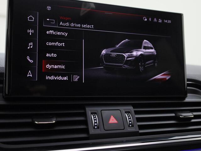 Audi Q5 55 TFSIe 270kW/367PK quattro S Line · Panoramadak · Apple/Android Car Play · Camera · Leder/Alcantara · Drive select