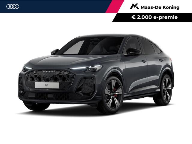 Audi Q5 Sportback e-hybrid quattro S edition Competition 367 PK · Stoelventilatie · Glazen panoramadak · B&O Premium 3D