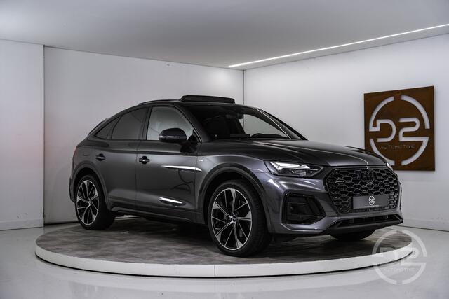 Audi Q5 Sportback 50 TFSI e S Edition 300PK | Pano | Luchtvering | Trekhaak | Leder Exclusive | Virtual | 12 MND Garantie