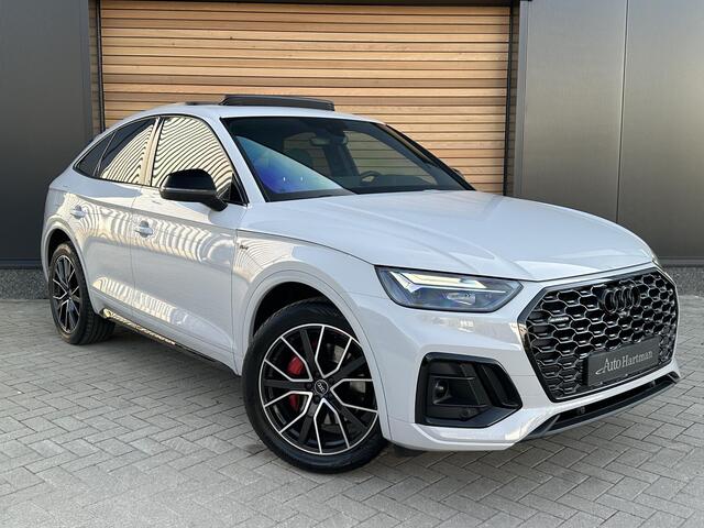 Audi Q5 Sportback 50 TFSI e S edition Competition KRIJTGRIJS|PANO|STOELVERWARMING|ELEK.TREKHAAK