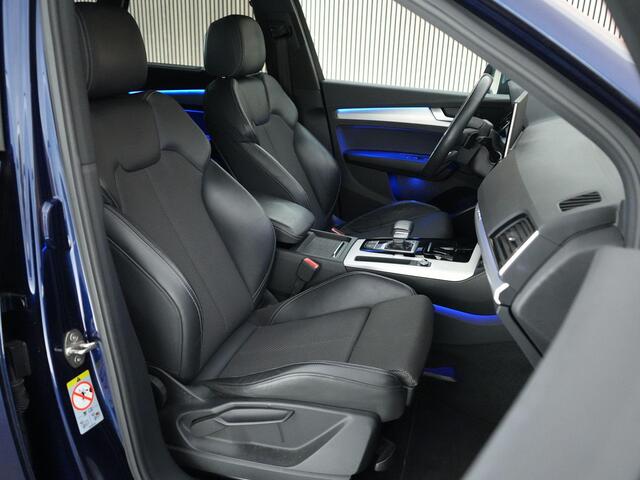 Audi Q5 50 TFSI e S edition |S line|matrix LED|ACC|virtual cockpit|elek. trekhaakl|22" lichtmetalen velgen|stoelverwarming voor & achter|stuurverwarming|achteruitrijcamera|carplay|dodehoekassistent|