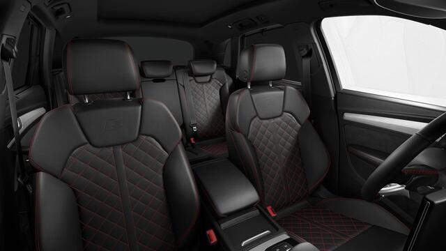 Audi Q5 55 TFSI e S edition Competition | 367 PK | Trekhaak | Panoramadak | Luchtvering | Head-up display | 21" LM velgen |