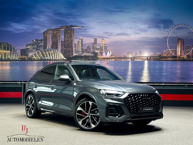 Audi Q5 Sportback 50 TFSI e 3x S-Line |Trekhaak|Panorama|RS-Stoelen|Rode stiksels|camera