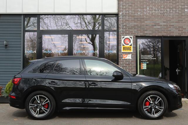 Audi Q5 50 TFSI e S-Line Optiek Matrix LED/Luchtvering/Keyless/Leder/Camera/MMI+/Virtual Cockpit/ACC/Headup/19"