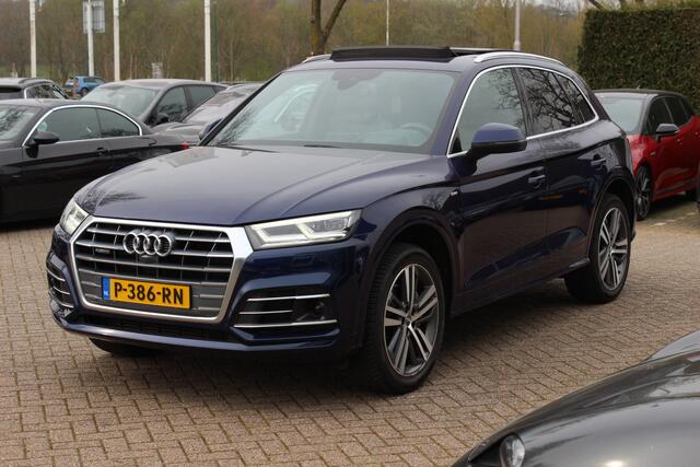 Audi Q5 2.0 TFSI quattro Launch Edition / Trekhaak / Panoramadak / 360Camera / Head-up / Keyless / B&O 3D / Standkachel / 20'' / Matrix LED / Elektr. stoelen / Stoelverwarming 4x / Dodehoek / DAB / ACC
