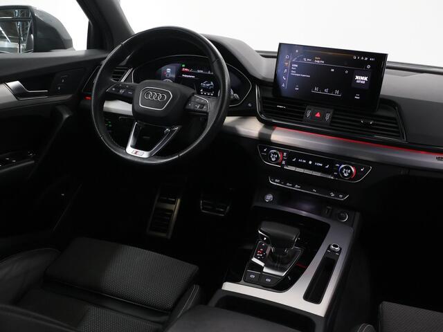 Audi Q5 40 TFSI S edition | Panoramadak | Sportstoelen | Virtual Cockpit | Navigatie | Camera | DAB | Stoelverwarming | Adaptieve Cruise Control | Ele. kofferdeksel | Ele.wegklapbare trekhaak | Ele.verstelbare stoel | Matrix LED | NL Auto |