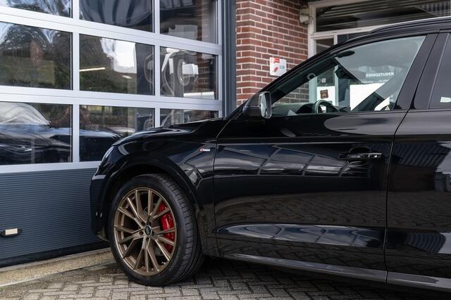 Audi Q5 55 TFSI e S edition | Luchtvering | Head-Up | B&O | Virtual | Memory | Massage | ACC | Trekhaak | 21 Inch |