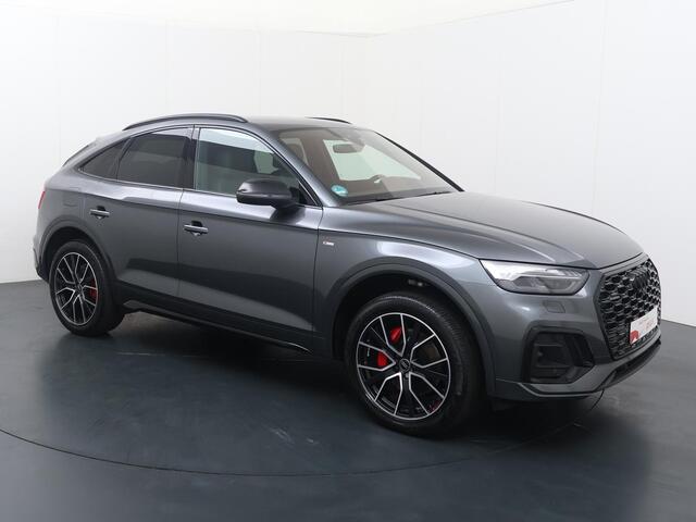 Audi Q5 Sportback 55 TFSI e S edition Competition | 367 PK | SoH 97% | Trekhaak | Head-up display | Matrix LED koplampen | S line interieur | Adaptive cruise control |