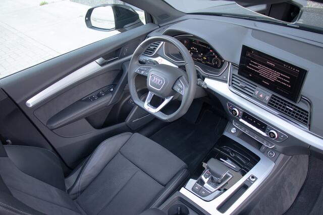 Audi Q5 55 TFSI e S edition Competition | S-Line | 367 PK | Pano | Black Pack | 21 Inch Performance | B&O Audio | Matrix LED | Keyless | Carplay | DAB | BTW | 1 Eigenaar | Dealer Onderhouden | Garantie