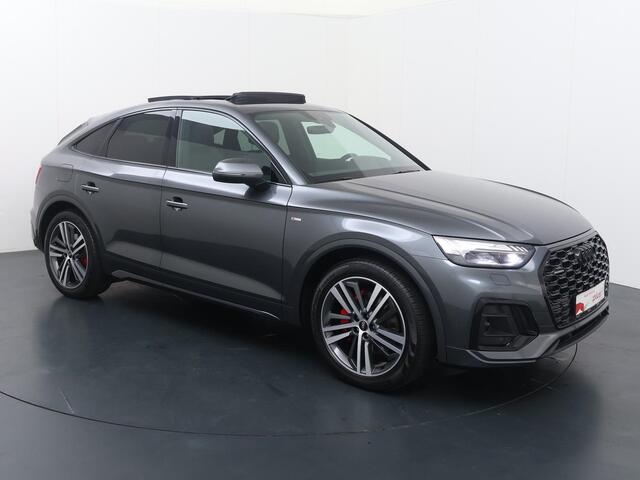 Audi Q5 Sportback 55 TFSI e S edition | 367 PK | Automaat | SoH 92% | Panoramadak | Adaptive cruise control | Matrix LED koplampen | Dodehoek detectie |