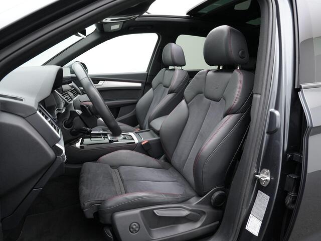 Audi Q5 50 TFSI e 299 pk Quattro S-Line | Panoramadak | Leder/alcantara | Matrix LED | Achteruitrijcamera | Navigatie