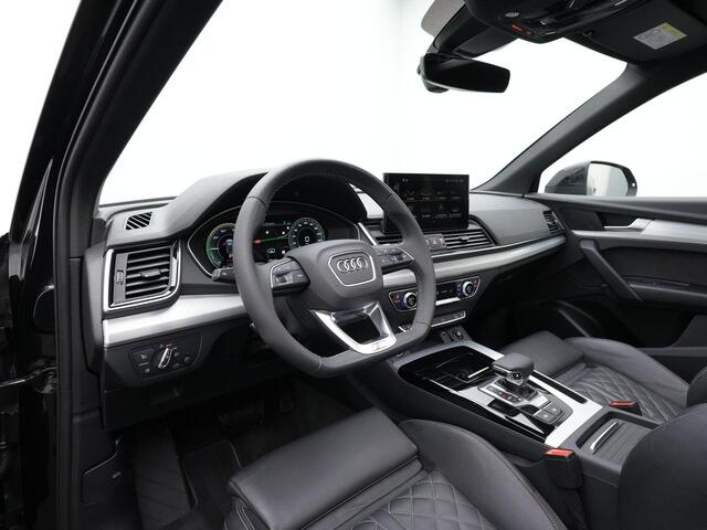 Audi Q5 Sportback 50 TFSI e 299 pk S-Line | Panoramadak | Trekhaak | Fijnnappa leder | Matrix LED | Achteruitrijcamera | Stoelverwarming
