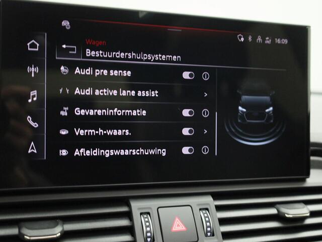 Audi Q5 50 TFSIe 220kW/299PK S Line · Panoramadak · Apple/Android Car Play · Adaptive Cruise Control · Leder/stof · Drive select