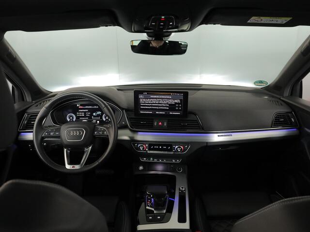 Audi Q5 Sportback 55 TFSI e S edition Competition 367pk | Panoramadak | Verlengde garantie | Navigatie | Parkeersensoren (Park assist) | Rondomzicht camera | Lederen bekleding | S-Line |
