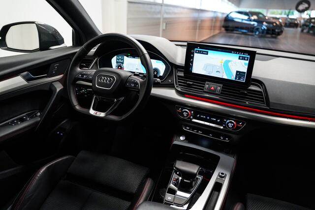 Audi Q5 50 TFSI e S-Line Black ed|Trekhaak|Elektr stoel|Rood sticksel