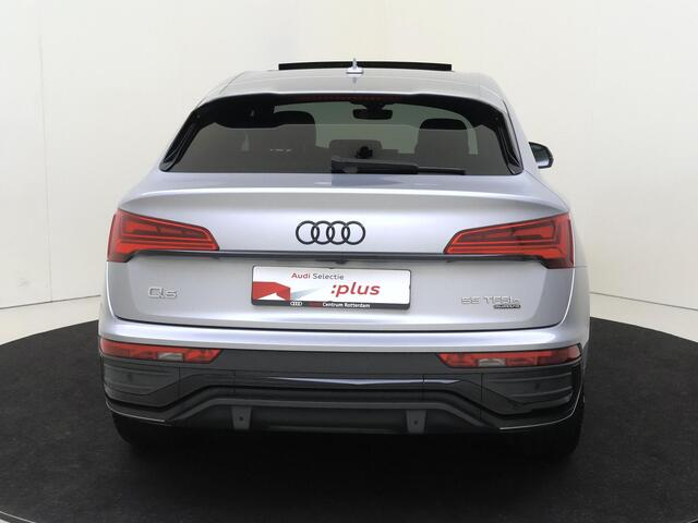 Audi Q5 Sportback 55 TFSI e S edition Competition | SoH 90% | Panoramadak | Luchtvering | Bang & Olufsen | 360 Camera | Lederen bekleding | Virtual cockpit Plus |