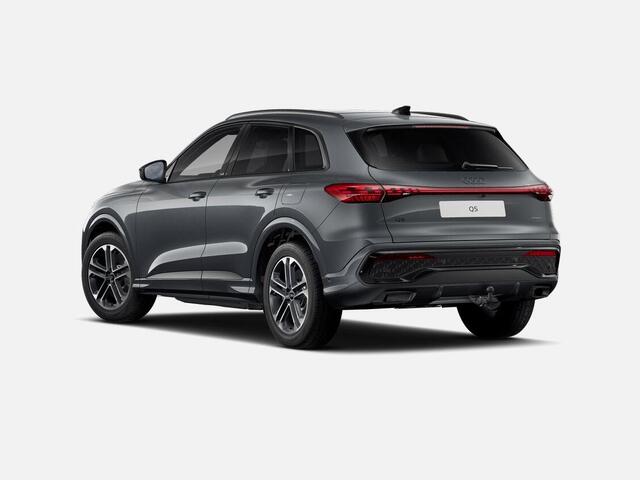 Audi Q5 2.0 TFSI e-hybrid quattro S edition 299 PK · Glazen panoramadak · Tech plus · Trekhaak elek. wegklapbaar